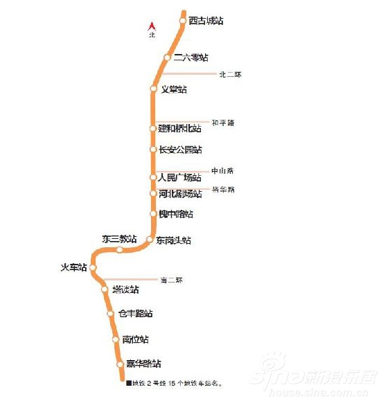 出行必看!石家庄地铁1-6号线线路详解(组图)图片