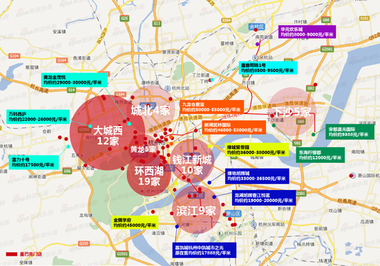 惊爆!一张出品人为星巴克的杭州购房地图!