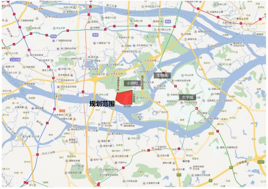 海珠小洲村 沥滘污水厂规划调整!新增大批商业用地!