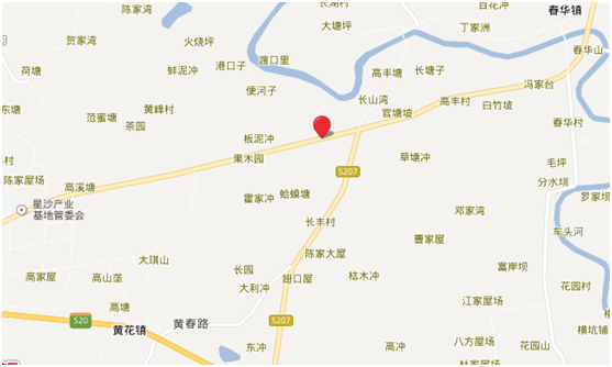今日长沙县春华镇两宗"姊妹"商业用地均流拍