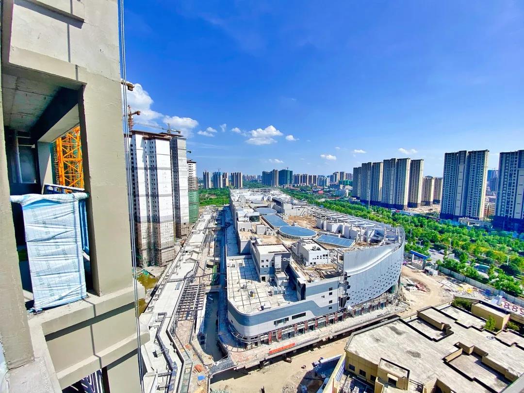 荆州吾悦广场 |8月项目进度 商业综合体进入最后装修
