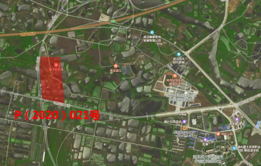 土拍快报|华宇溢价76.12%竞得汉南区P（2020）021号宅地