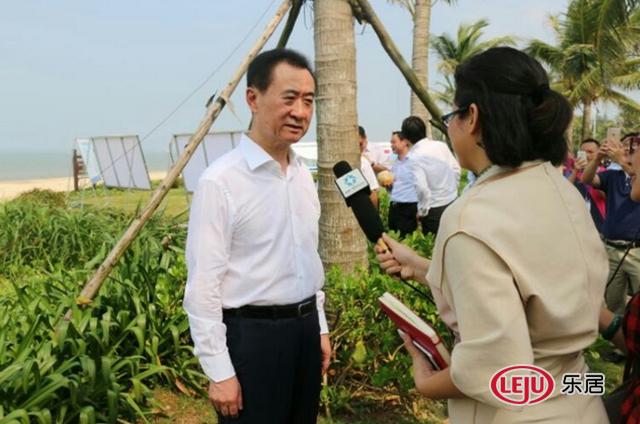 万达集团董事长王健林到桂林洋开发区考察调研