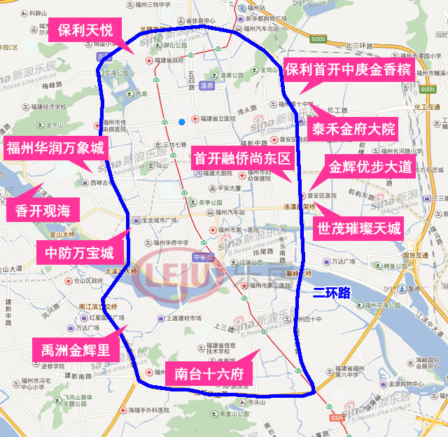 福州二环路连放治堵大招!真羡慕附近的居民!