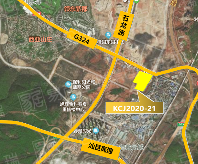 土拍预告|14日近10家房企将参与竞拍昆明经开区68.82亩宅地