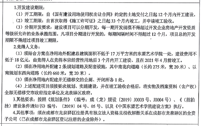 宗地竞得人义务