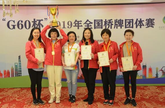 由華遠出資支持的北京橋牌女隊于2019年全國橋牌團體賽摘得冠軍
