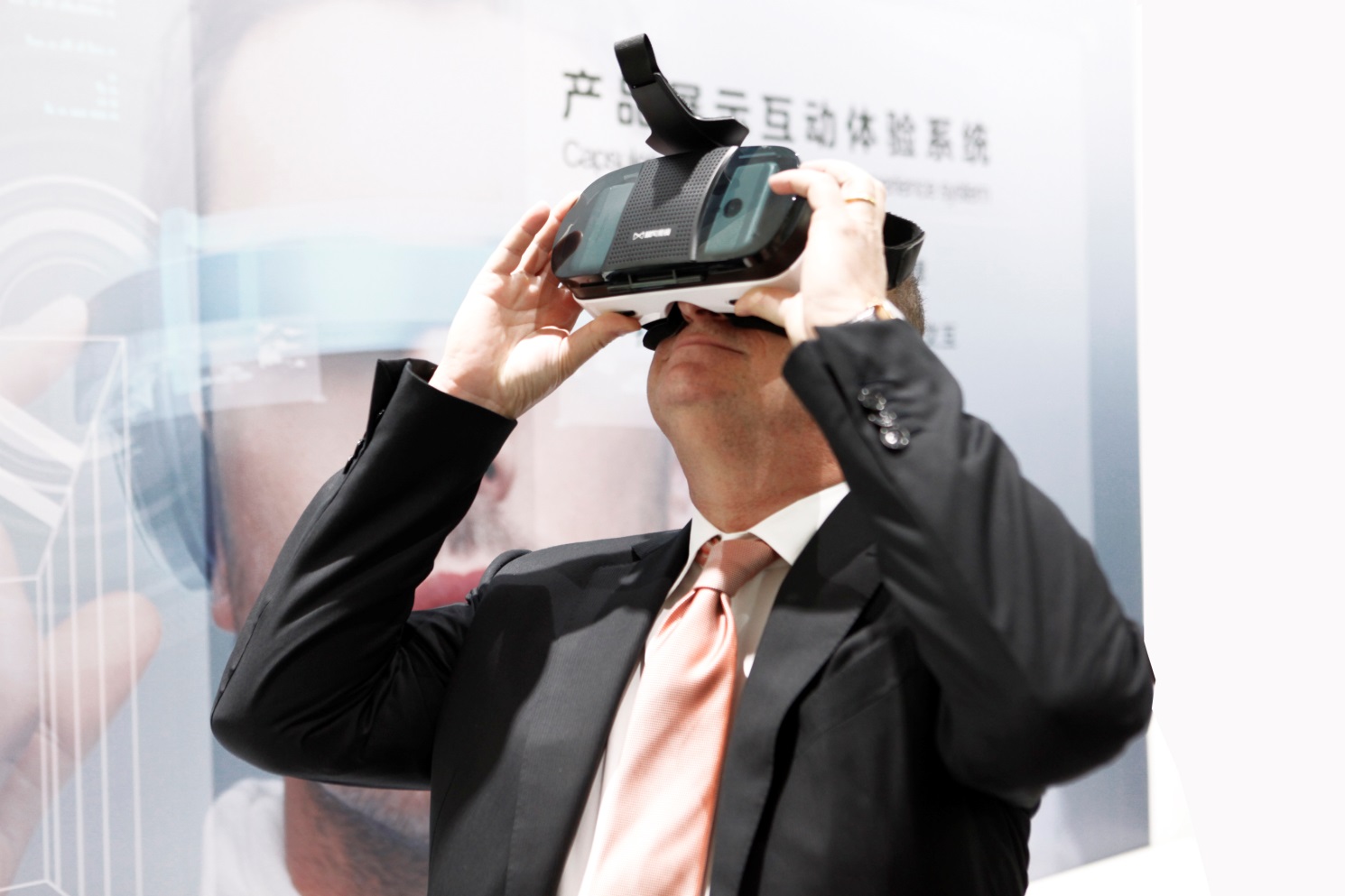 奥的斯全球总裁体验奥的斯机电中国展厅互动科技设备
