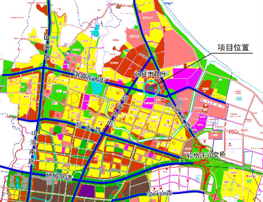 烟台规划建烟台市民休闲公园 项目位于莱山区