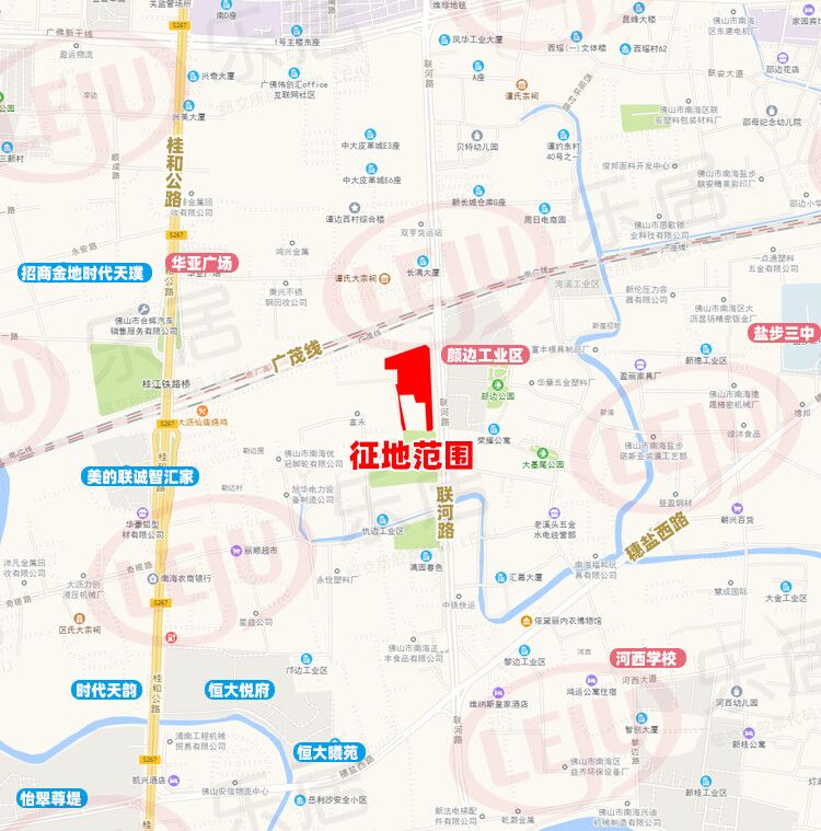 近2.3万㎡！大沥河西村颜边经济社征地获批 就在桂澜路北延线西侧