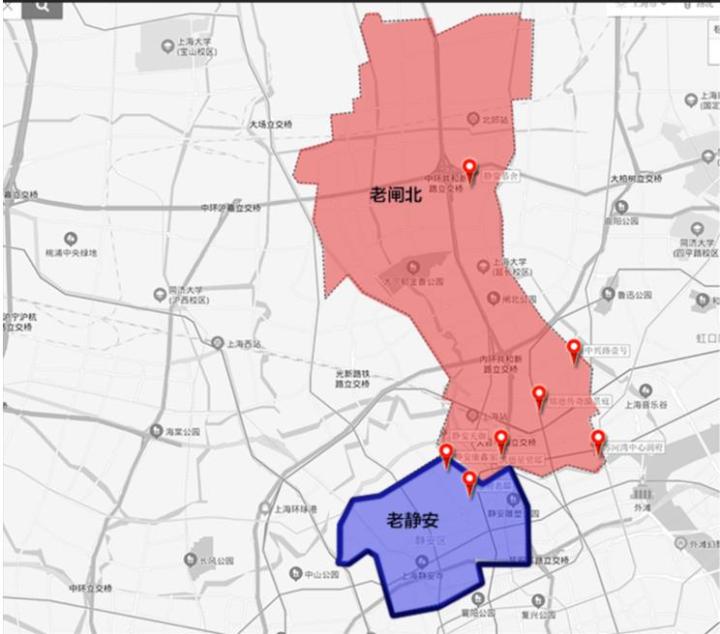 5年仅仅5年!你知道“入赘豪门”后的闸北身价涨了多少吗?