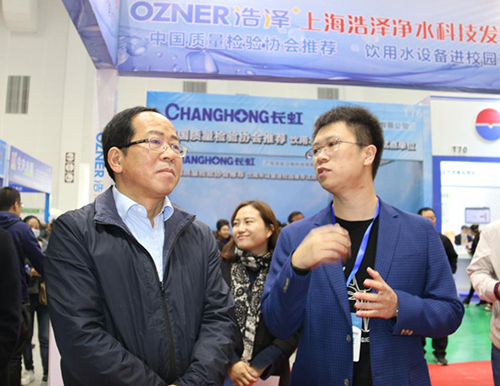 国家质检总局韩毅总工程师、中国质量检验协会柯振权秘书长等一行人巡馆—走访浩泽