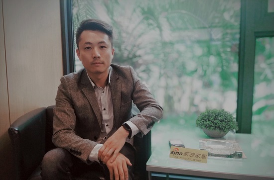 刘海韵接受新浪家居专访