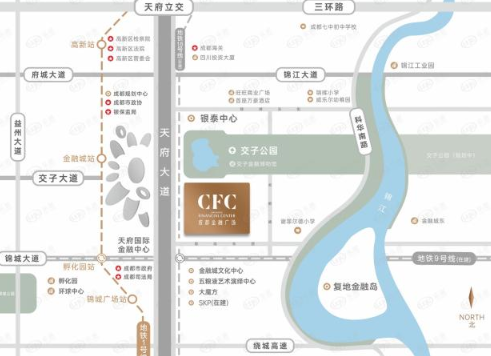 新品入市|交子公园板块还有精装大平层待售 ​成都金融广场来了