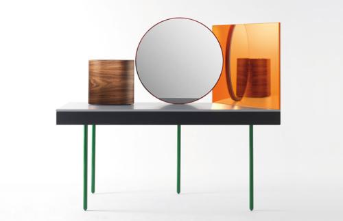 ▲CHANDLO Dressing Table and Stool from BD Barcelona Design