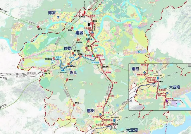 惠州地铁又有最新进展 沿线受益楼盘有你家吗？