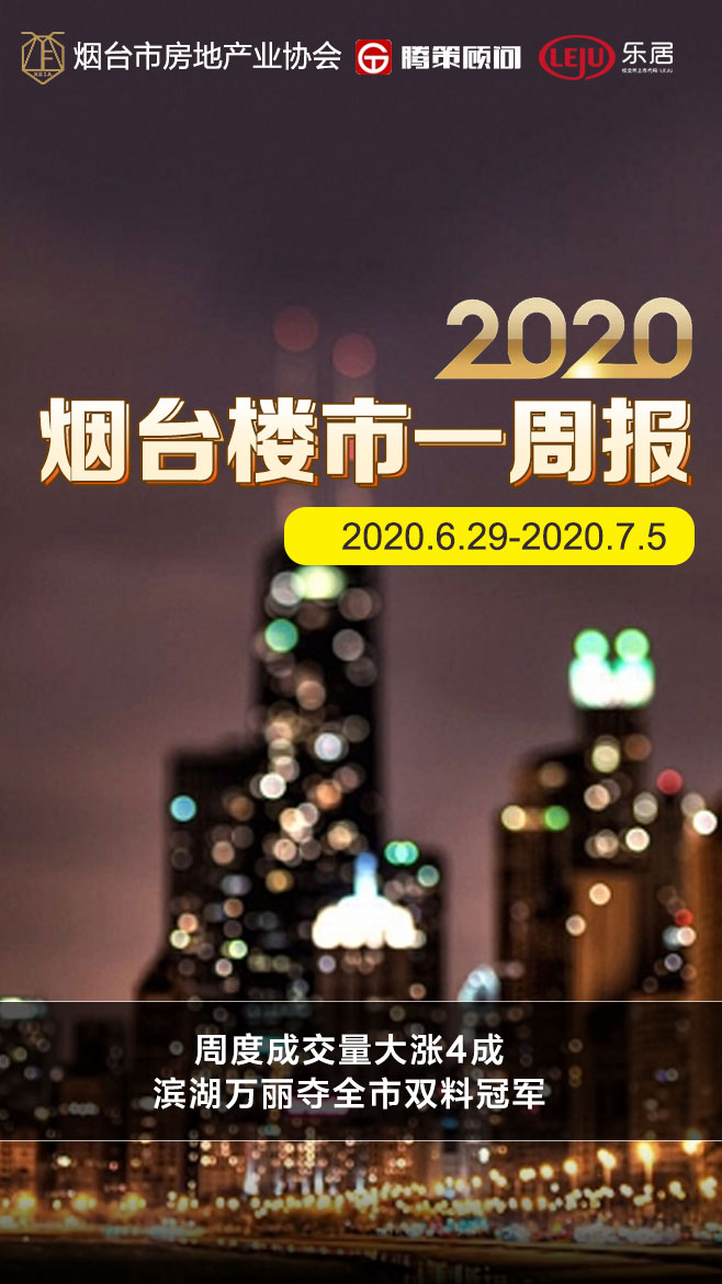 上周烟台楼市成交量大涨！莱山区这个盘卖爆了
