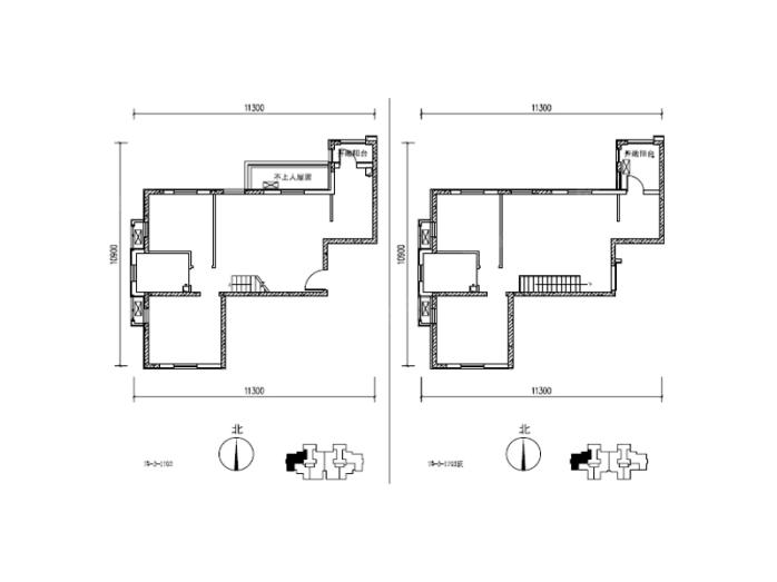 155平米跃层户型 155平米跃层户型