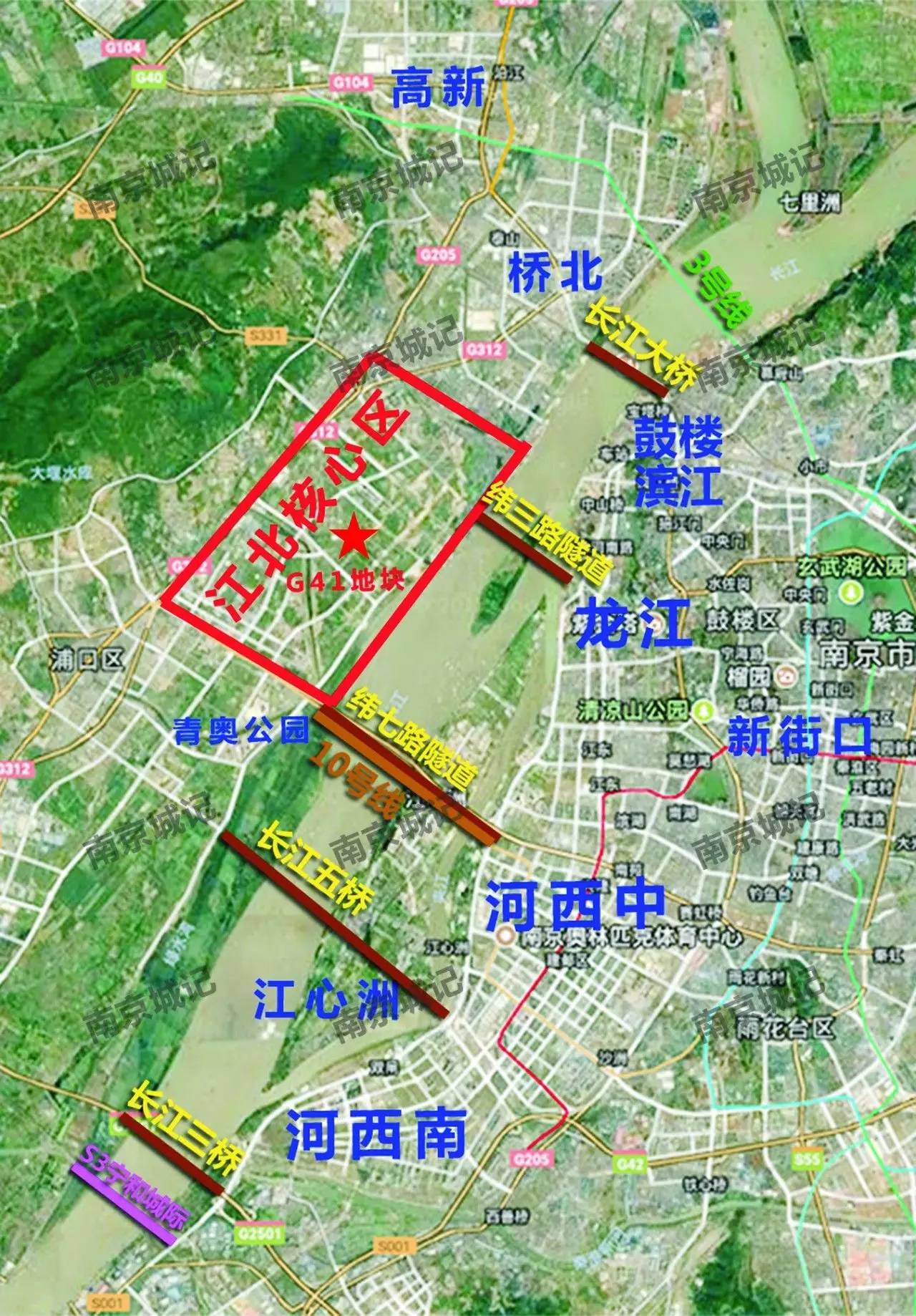 燃爆!江北10幅地块全球招标 南京"陆家嘴"指日可待