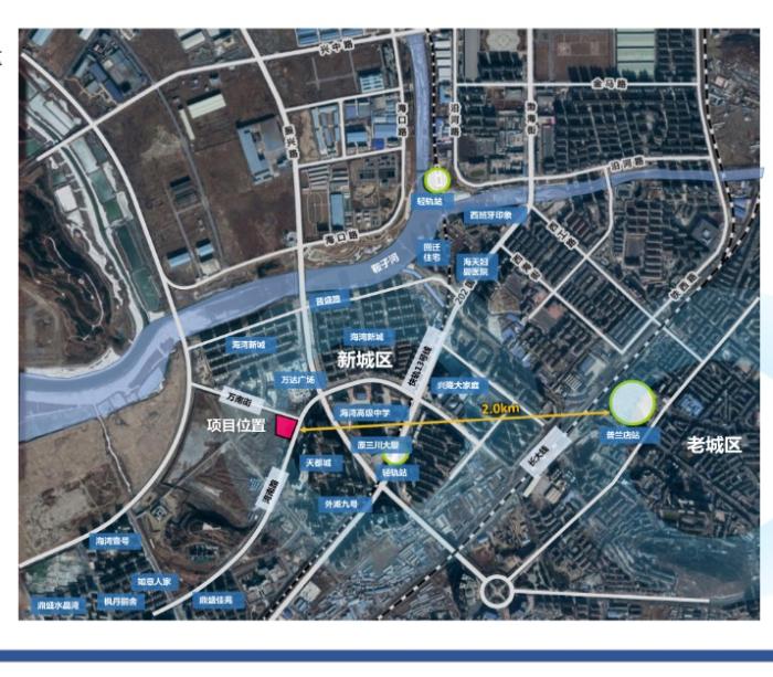 普兰店万达广场南地块用地性质拟调整为商务用地