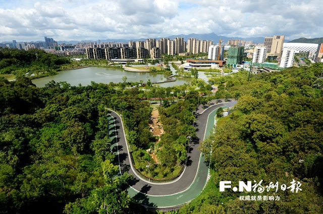飞凤山公园(图片来源于福州日报)