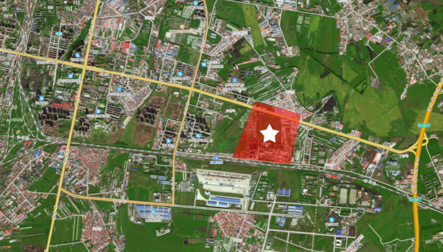 土地解析 正文  香坊区政府申请,调整用地位于哈尔滨市香坊区幸福镇