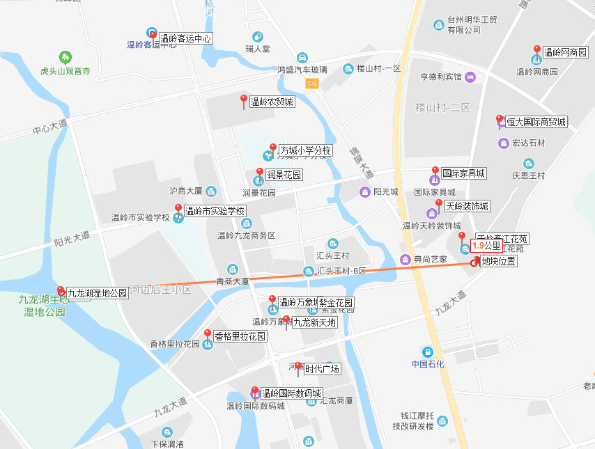 温岭市城东街道横山头村村留地终止出让