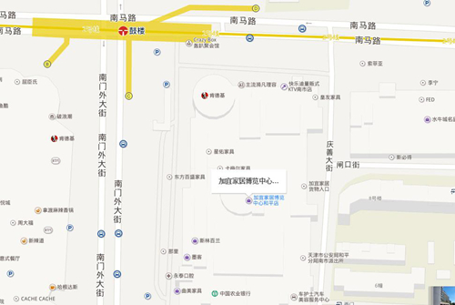 加宜家居博览中心和平店·地图位置