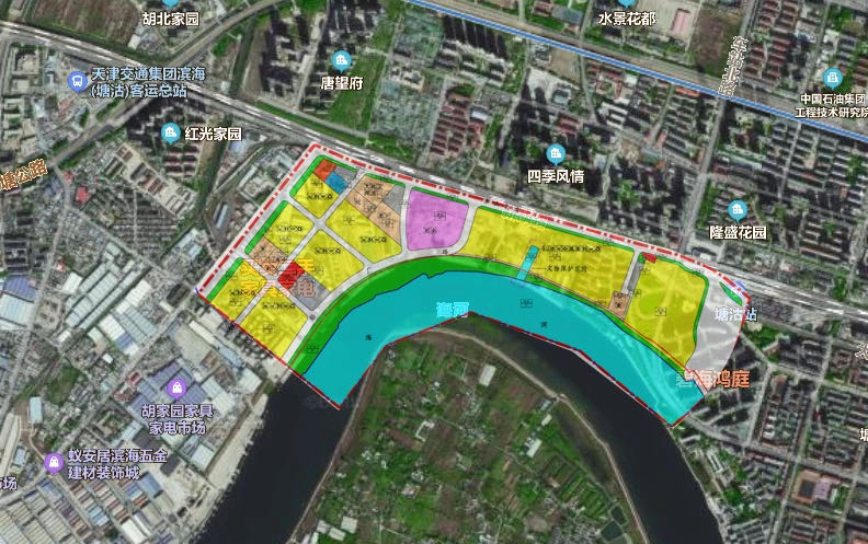 滨海新区这片控规再调整 新河船厂旧址周边变身“一线河景住区”