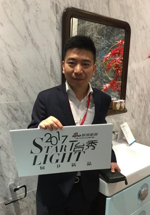 新浪家居采访了九牧厨卫总经理周量。