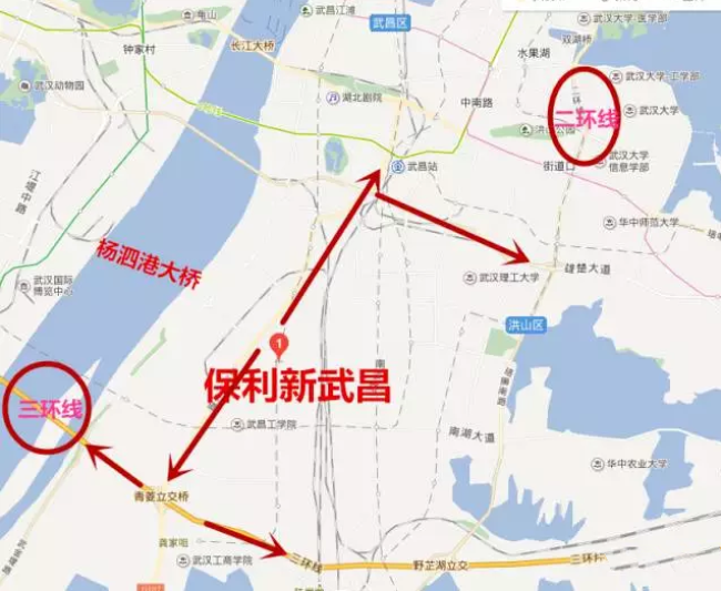 评测保利新武昌自带商业地铁房再次震惊武汉白沙洲