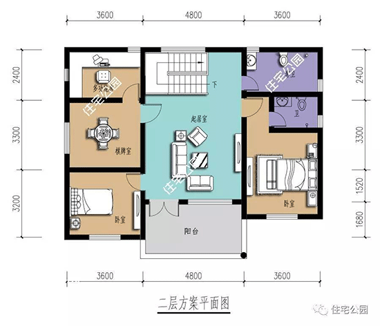 6套中式小宅地自建房,布局实用,30万盖好!