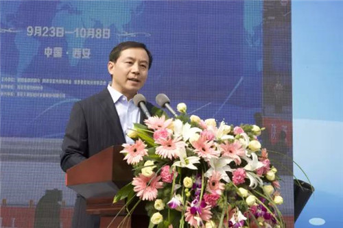 西安大明宫建材家居股份有限公司执行董事兼总经理孙江桥先生致欢迎辞