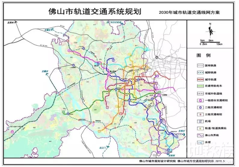 多图看懂佛山轨道新规划!最快2020年底可搭上新地铁