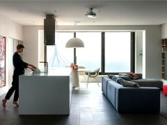 轻硬装重软装  现代时尚板式家具住宅设计