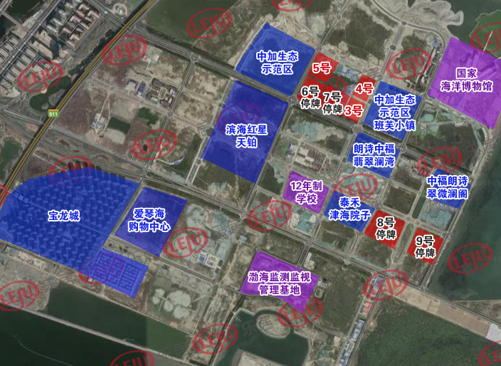 12.048亿！红星摘中新天津生态城5宗地 楼面价约为6500元/㎡起