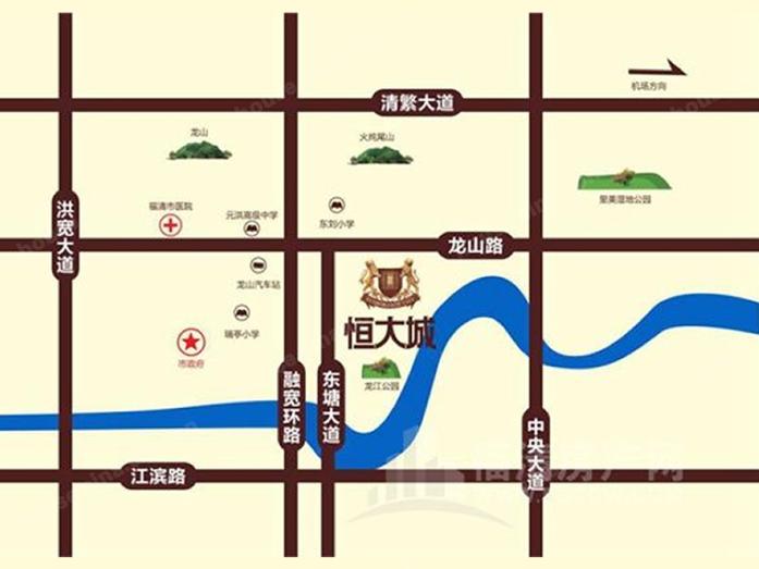 福清恒大城新品待推 装修房均价约11800元