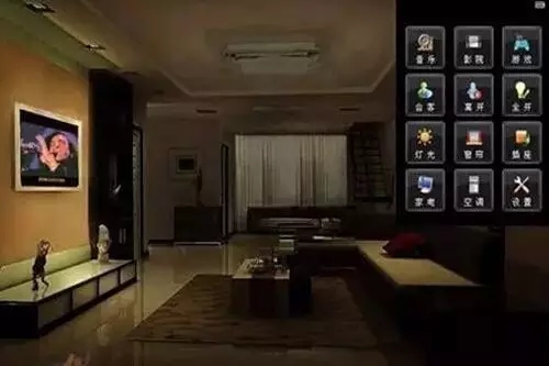 比尔盖茨的智能之家内景