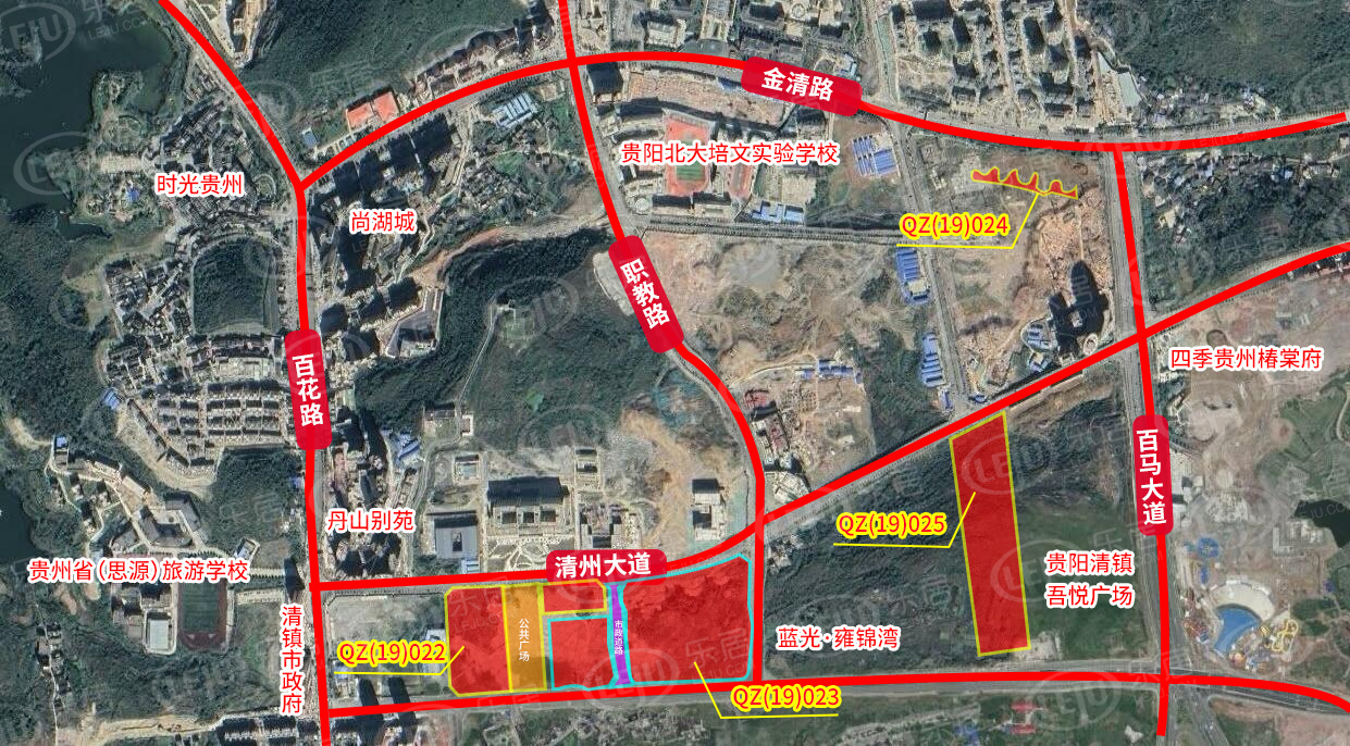 土拍预告|7月24日清镇市中心多宗优质宅地将出让