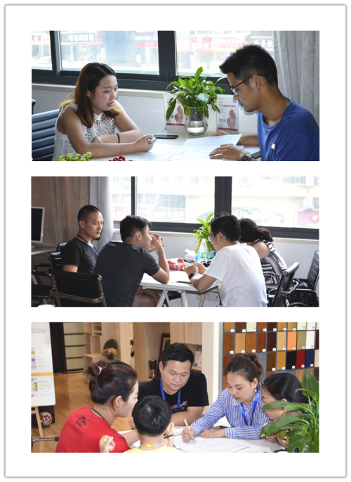 贴心热情又专业的鸿扬工作人员，为业主服务