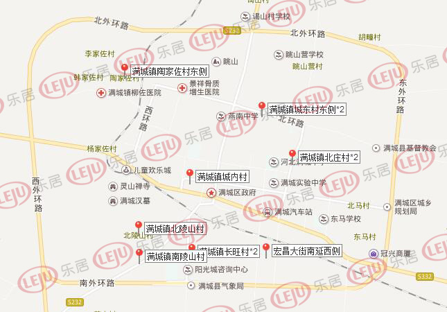 保定满城区土地市场大放量挂牌11宗住宅用地约191亩