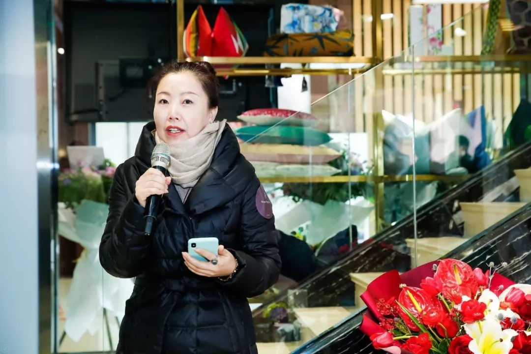 英国品牌Designers Guild中国区代表  高爱玲女士致辞