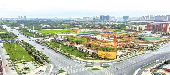 荆北新区按下发展“加速键”打造荆州新中心
