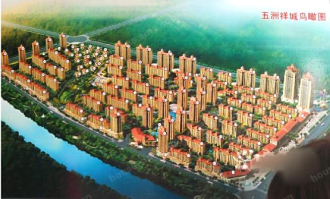五洲祥城效果图