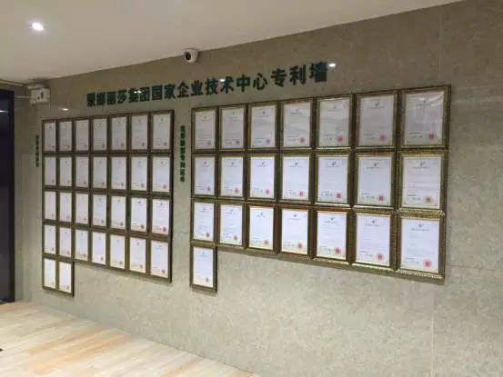 蒙娜丽莎集团所获得专利证书