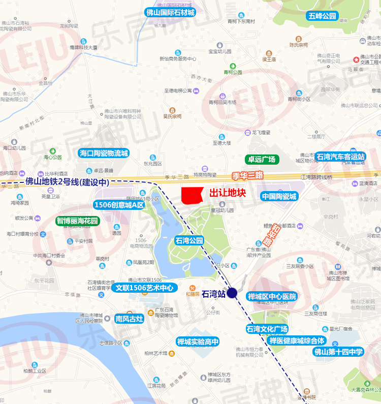 无人问津！禅城季华路沿线近万平商服地流拍 须自持经营加油站