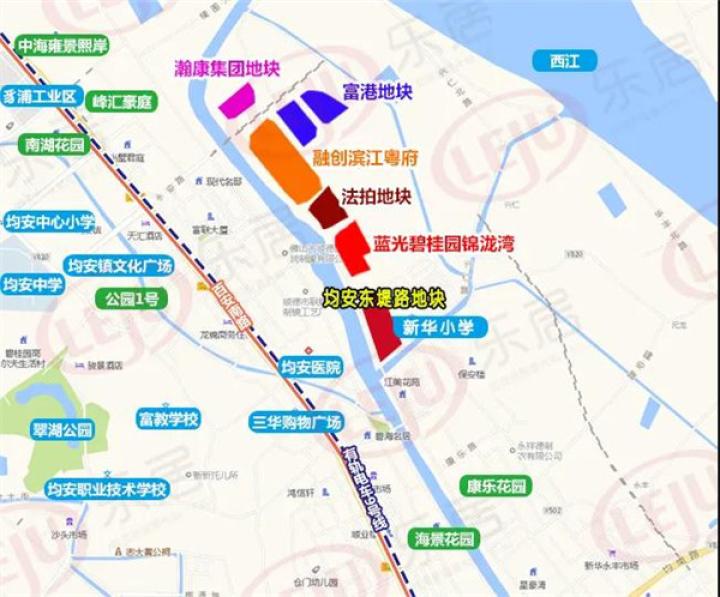 2020年顺德23宗地位置全曝光!伦教荔村拟进行整村改造