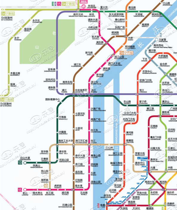 全站点大曝光!江北未来10条地铁线将大大解决交通难题