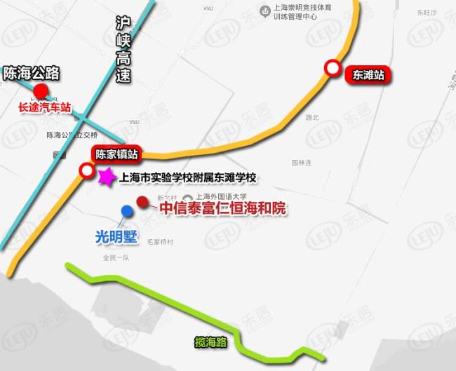 光明单挑中信泰富+仁恒？崇明线旁两大热盘“神仙打架”