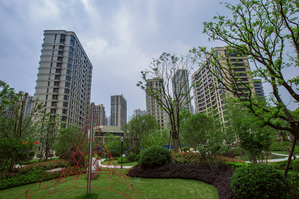 楚天都市·诚园中心景观